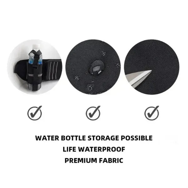 Ultra Light Waist Pack for Running - Adjustable Belt Bag
