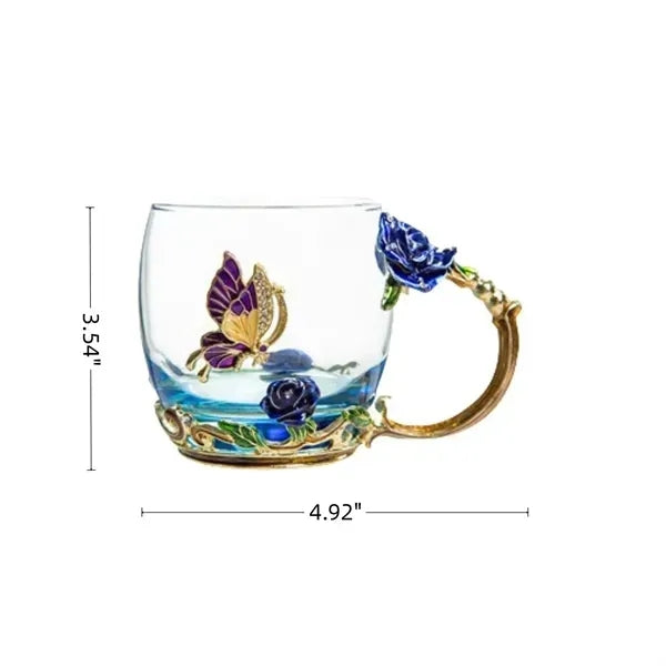 Modern Enamel Mug - Minimalist Design