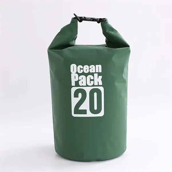 20L Waterproof Beach Dry Bag With Phone Case - Durable