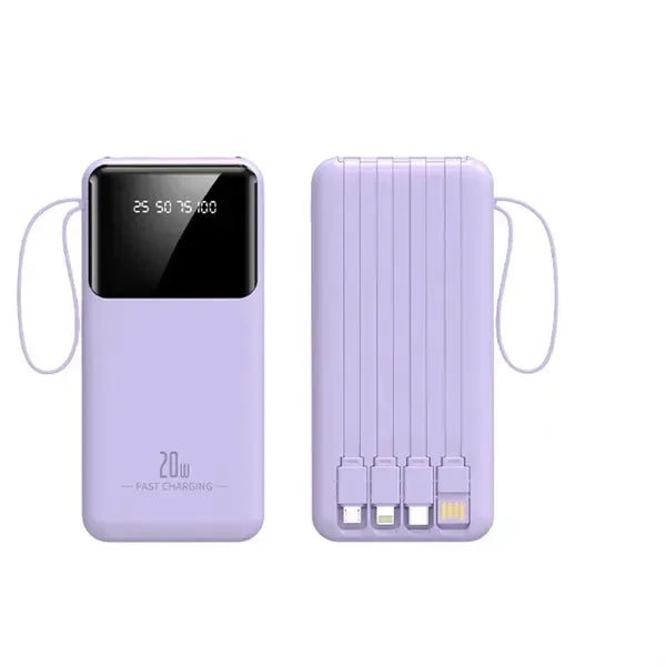 5000mAh Portable Charger - Compact External Battery