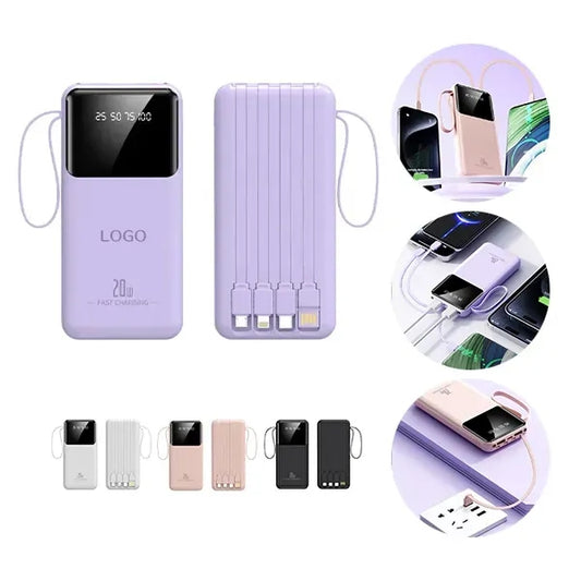 5000mAh Portable Charger - Compact External Battery