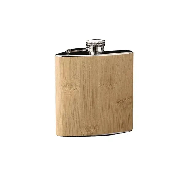 6oz Stainless Steel Flask - Durable Portable Drinkware