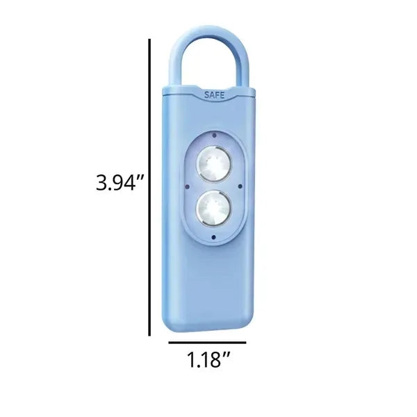 Personal Safety Alarm - Loud Siren with Flashing Light