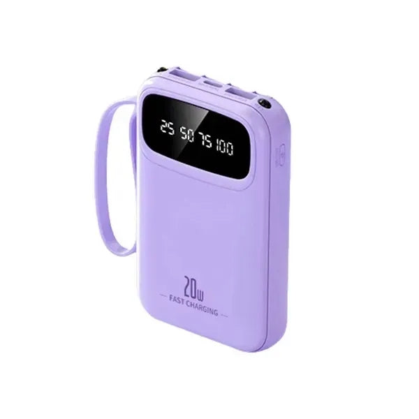 Compact 20000mAh Power Bank - Portable External Battery