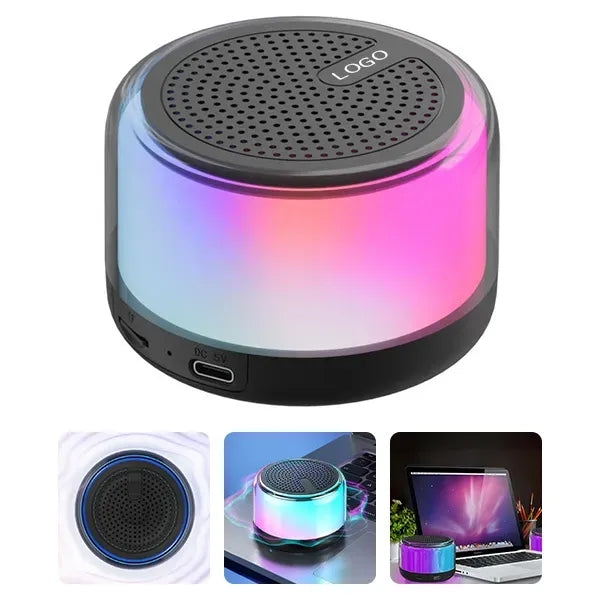 Colorful Portable Bluetooth Speaker - Wireless Audio Device