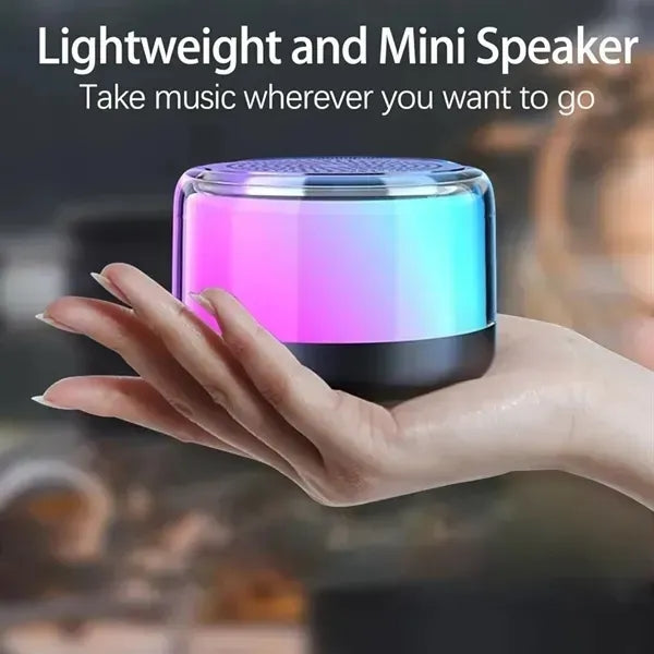 Colorful Portable Bluetooth Speaker - Wireless Audio Device