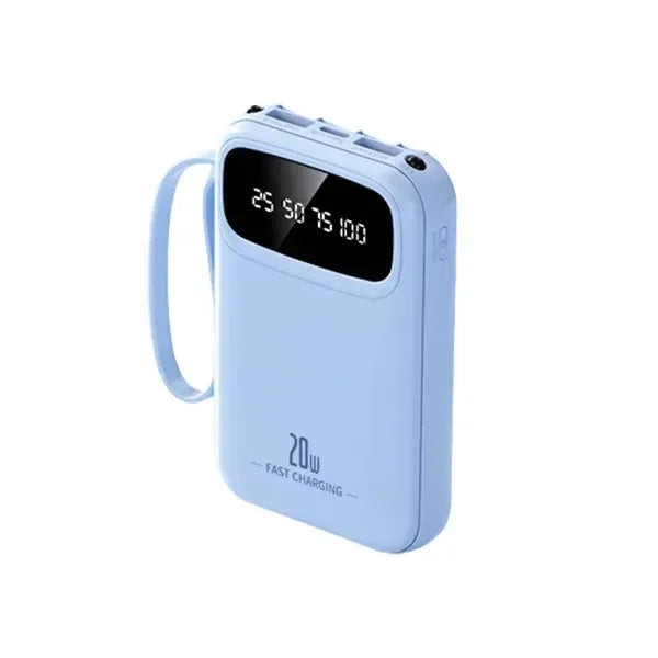 Compact 20000mAh Power Bank - Portable External Battery