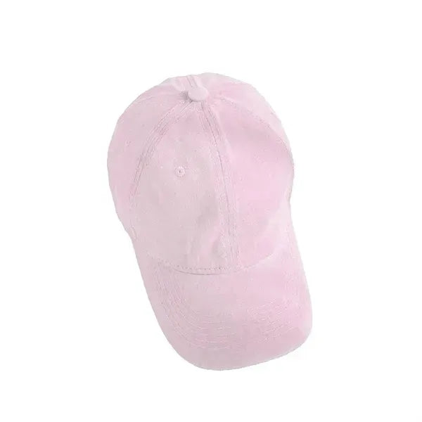 Washed Cotton Retro Baseball Cap - Unisex Hat
