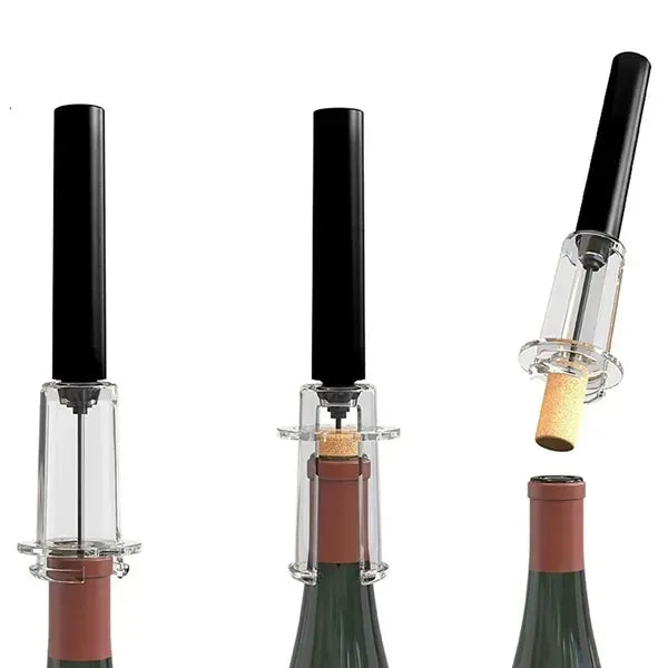 Air Pressure Corkscrew - Effortless Wine Opener