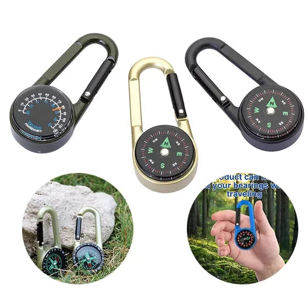 Waterproof Alloy Compass - Outdoor Zinc Navigation Device
