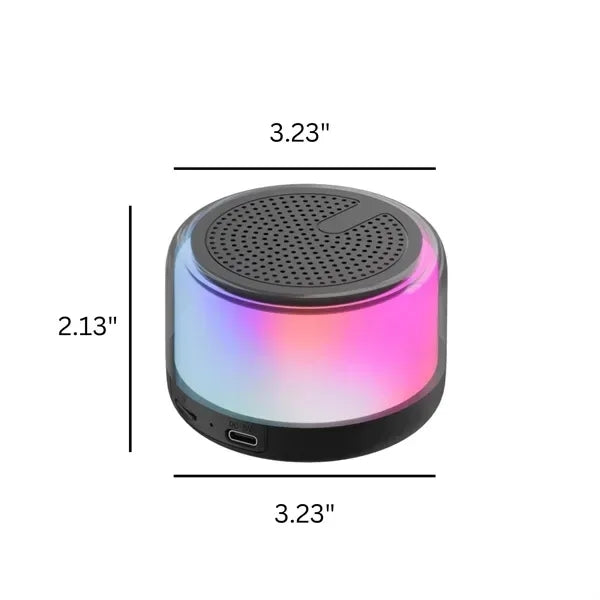 Colorful Portable Bluetooth Speaker - Wireless Audio Device