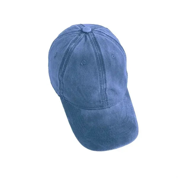 Washed Cotton Retro Baseball Cap - Unisex Hat