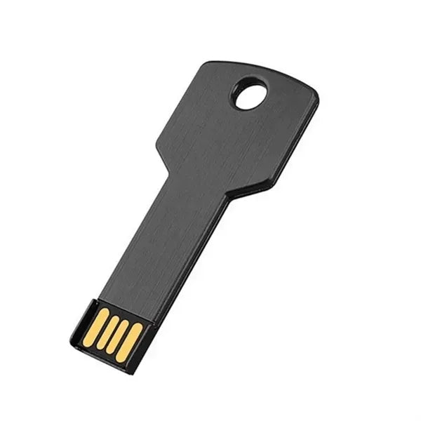 32GB Metal Keychain USB Flash Drive - Creative Design
