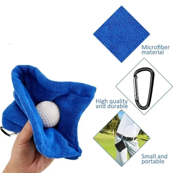 Microfiber Golf Towel - Premium Cleaning Cloth