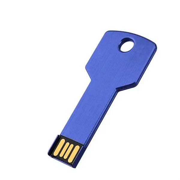 32GB Metal Keychain USB Flash Drive - Creative Design