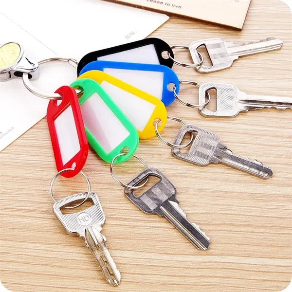 Small Polypropylene Key Tag - Durable Lightweight Design