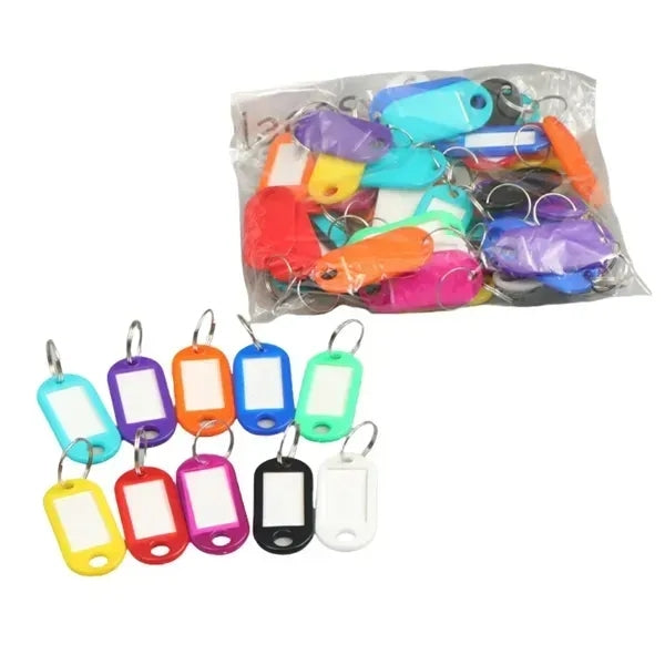 Small Polypropylene Key Tag - Durable Lightweight Design