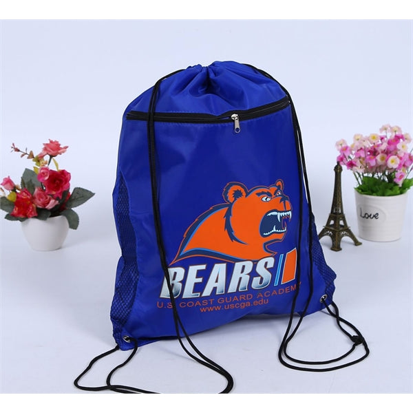 Drawstring Tote Bag shopping bag sports bag custom logo