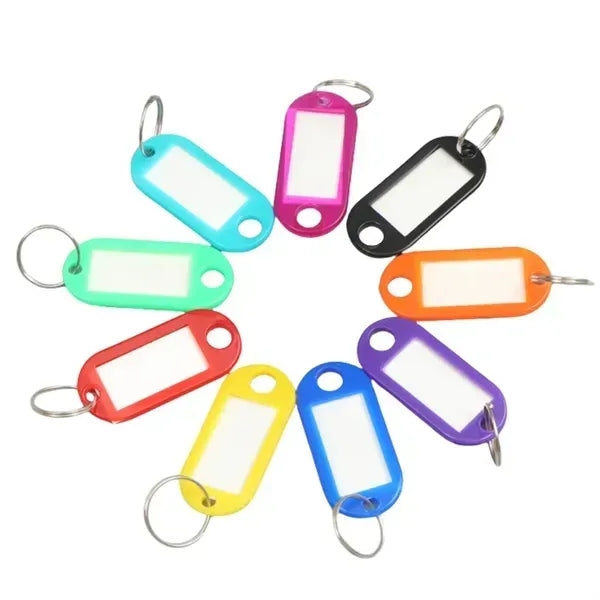 Small Polypropylene Key Tag - Durable Lightweight Design
