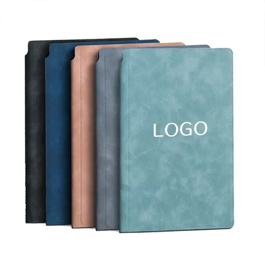 A5 Leather Whiteboard Erasable Notebook -