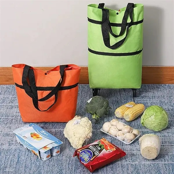 Wheeled Storage Bag - Foldable with Handles
