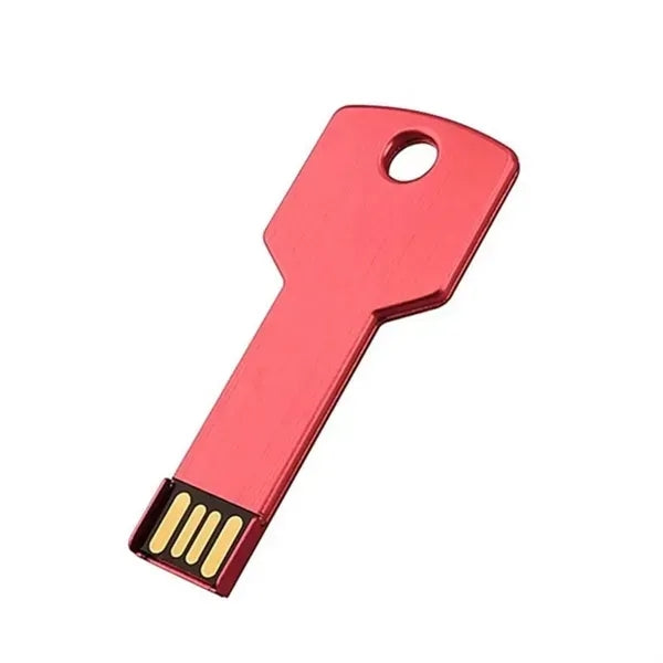 32GB Metal Keychain USB Flash Drive - Creative Design
