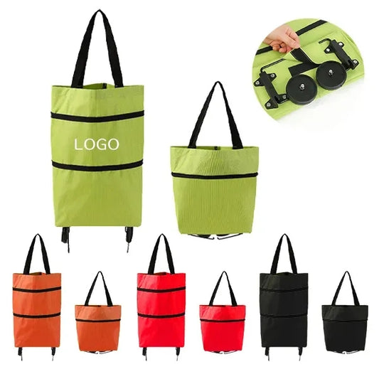 Wheeled Storage Bag - Foldable with Handles