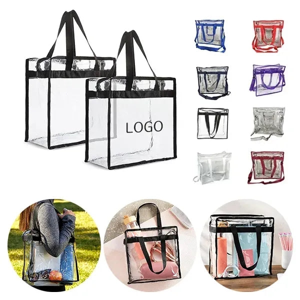 Crossbody PVC Handbags - Ideal for Shopping and Travel