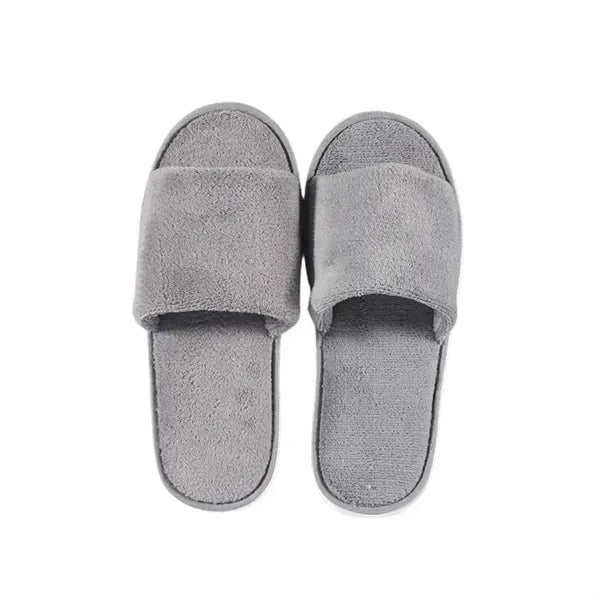 Cozy Velvet Slippers - Thick Non-Slip Design