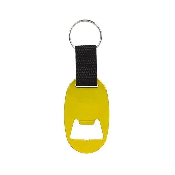 Aluminum Oval Keychain Bottle Opener