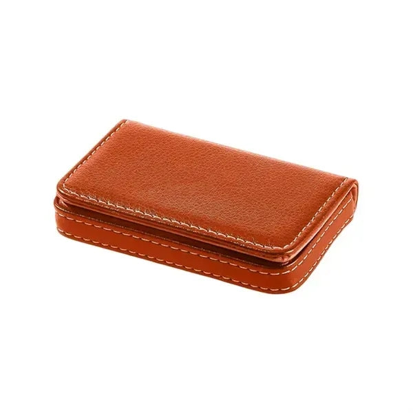 PU Leather Business Card Holder - Premium Storage Case