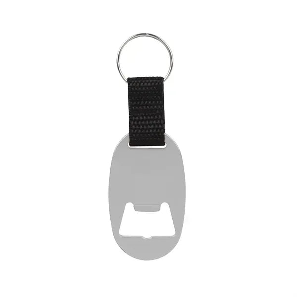 Aluminum Oval Keychain Bottle Opener