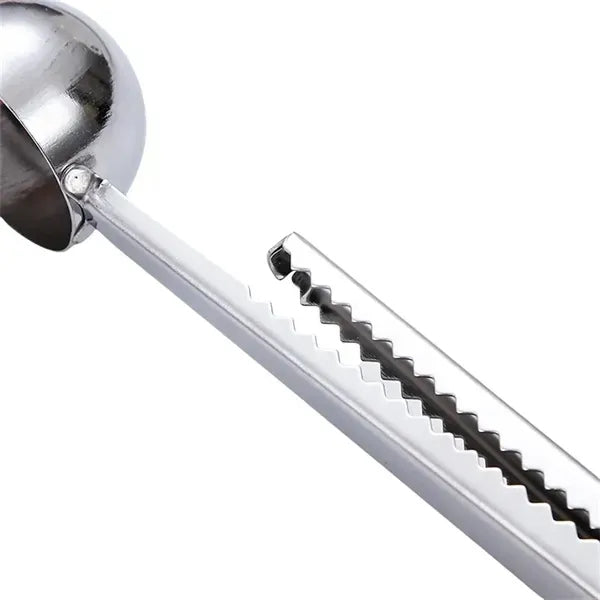 Stainless Steel Coffee Scoop with Clip