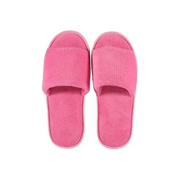 Cozy Velvet Slippers - Thick Non-Slip Design