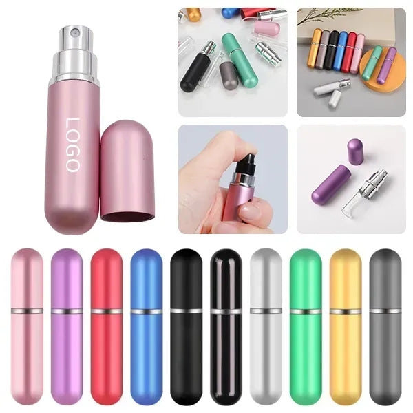 Multicolor Refillable Perfume Bottle - 5ML Travel Size