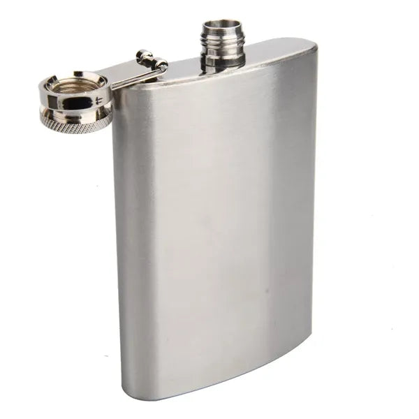 8oz Stainless Steel Alcohol Wine Bottle