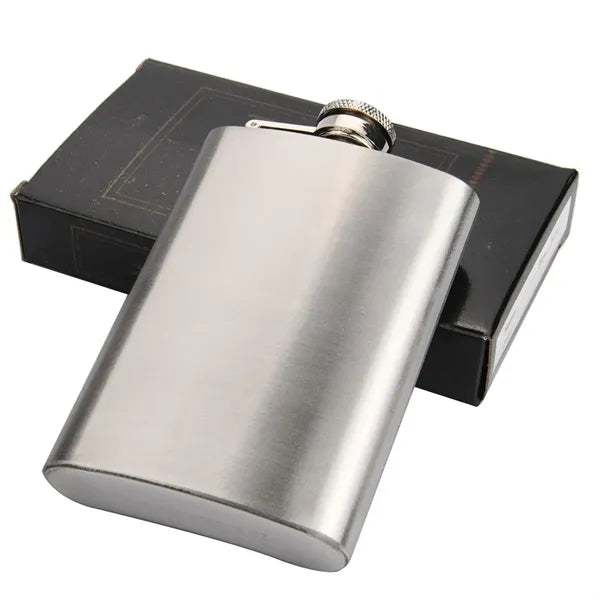 8oz Stainless Steel Alcohol Wine Bottle