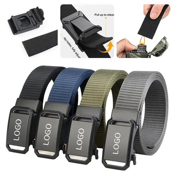 Tactical Buckle Belt for Outdoor Use
