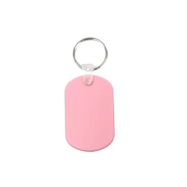 Waterproof Personalized PVC Keychain - Custom Key Ring