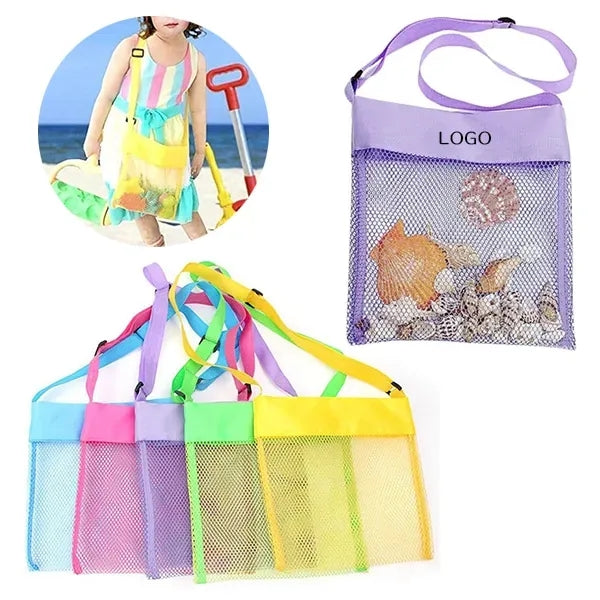 Kids Beach Shell Bag - Cute Seashell Tote for Children