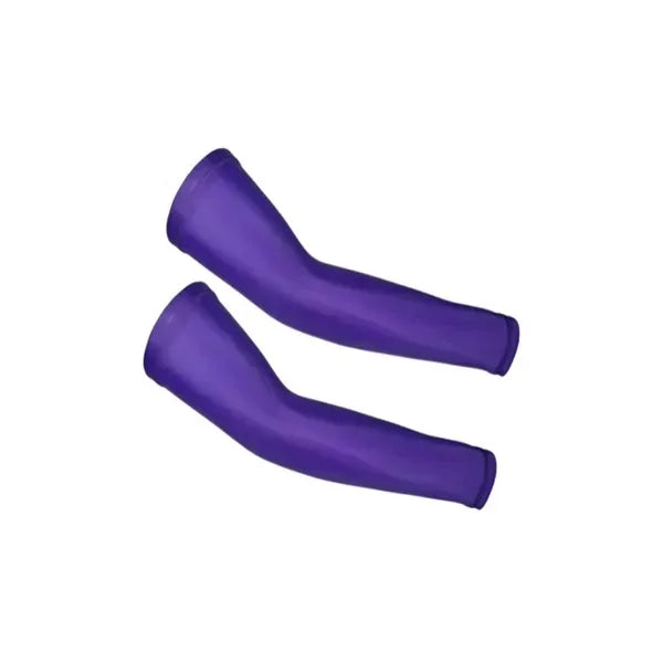 Non-Slip Silicone Ice Silk Cycling Arm Sleeves