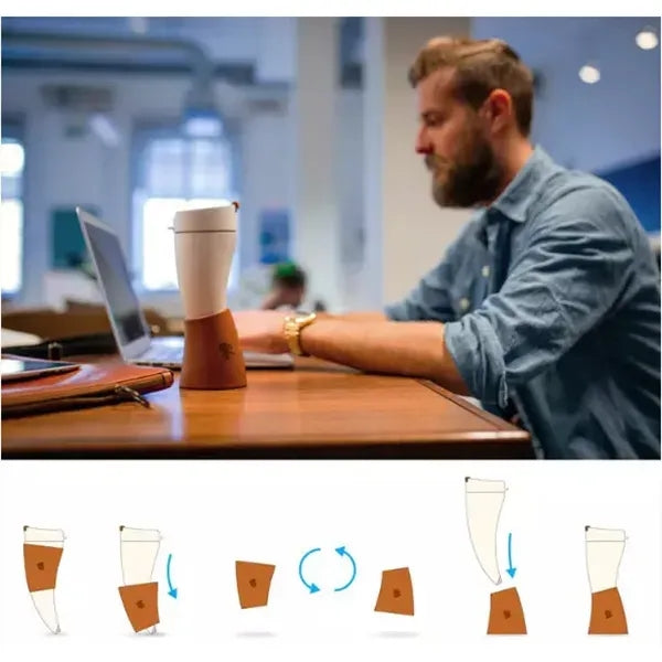 Stainless Steel Horn Cup - Insulated 11oz
