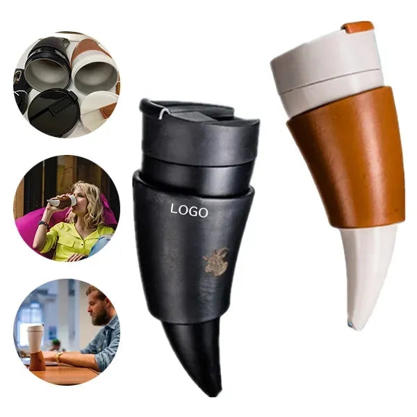 Stainless Steel Horn Cup - Insulated 11oz