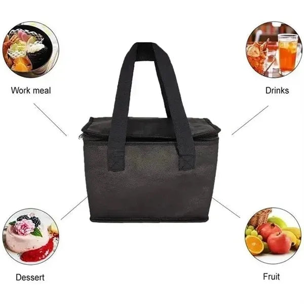 Insulated Food Delivery Bag - Heat Resistant Thermal Carrier