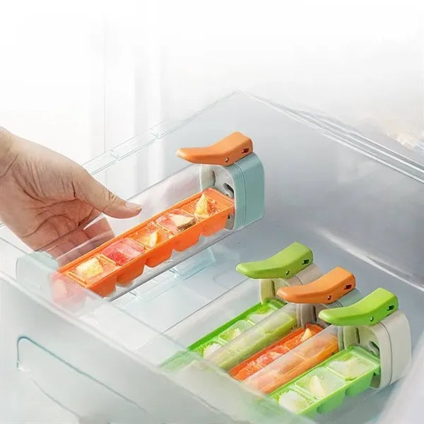 Press & Release One-Handed Ice Cube Tray