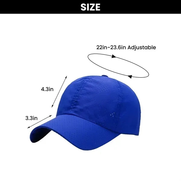 Sun Protection Baseball Cap - Breathable UV Shield