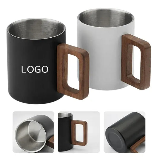 8.5 Ounce Stainless Steel Coffee Mug