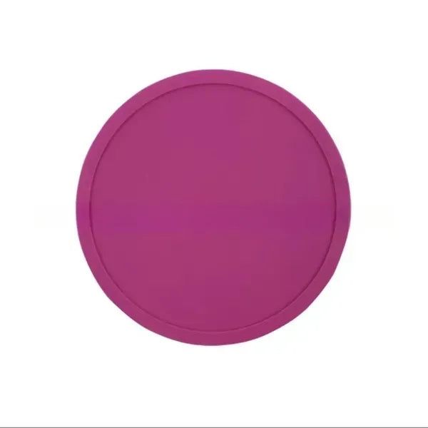 Round Silicone Coaster Set - 4-inch Diameter