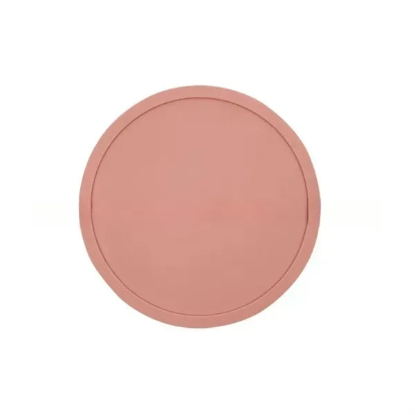 Round Silicone Coaster Set - 4-inch Diameter