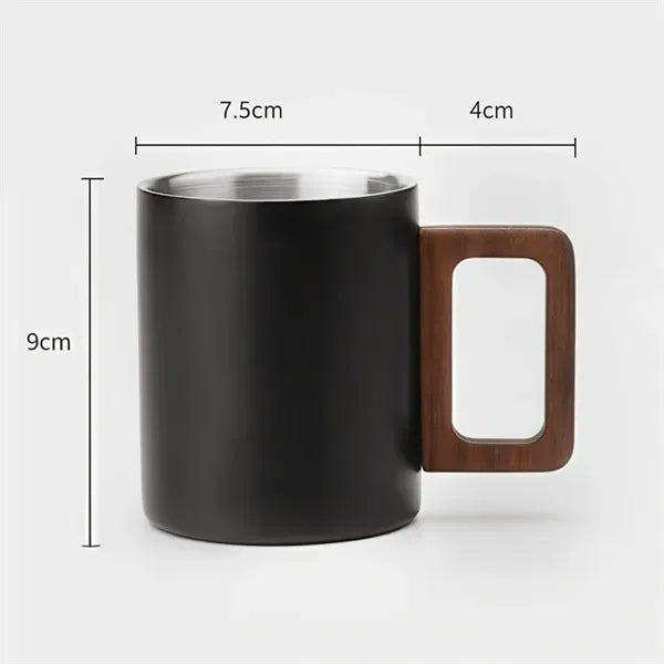 8.5 Ounce Stainless Steel Coffee Mug